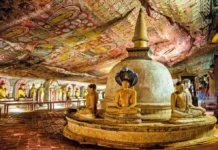 Murals In Dambulla Caves