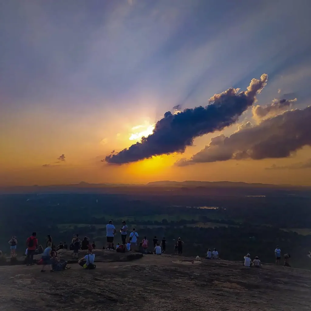 Sunset to Pidurangala Rock - Things To Do In Sri Lanka