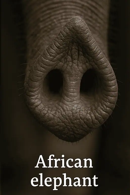 Difference Between Asian Elephant Vs African Elephant African Elephant's Trunk Tip